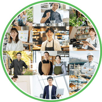 業種・地域を問わない